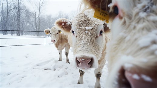 New cows, new names, and shivering through farm life today