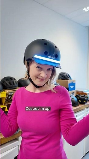 This is how your bike helmet fits really well #BikeHelmetDay