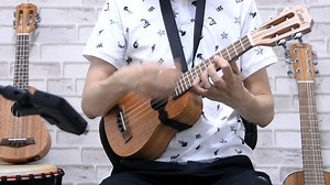 Watch Caramel CS419 Solid Mahogany ukulele on Amazon Live