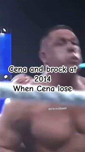 Cena and Brock at 2014 vs 2012 | Edit | “Montegam fuego”