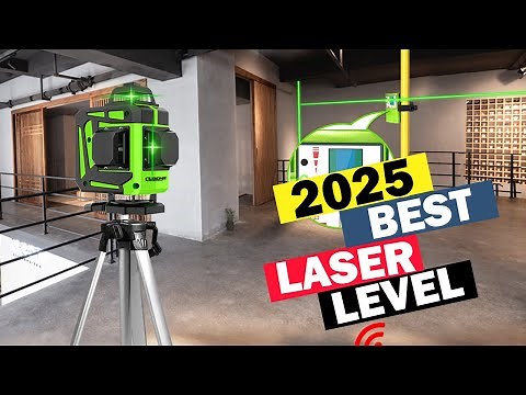 Top 5 Best Laser Levels 2025 | Most Accurate & Reliable Laser Level Review!