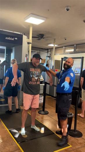 1.2M views · 5.9K reactions | Totally caught me off guard  #airport #security #securityguard | GOODLAD | Facebook