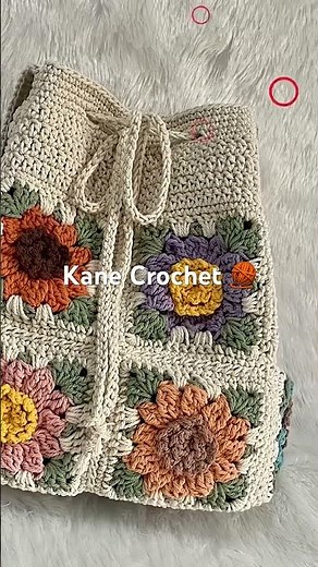 So Cute!! 🌺 Crochet Backpack R61