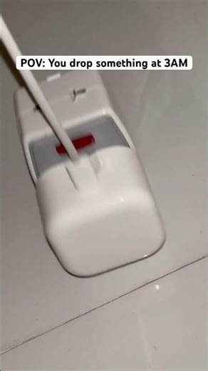 POV: You drop something at 3AM 💀