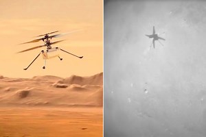 NASA's Ingenuity Mars Helicopter Captures Footage of its Record Flight