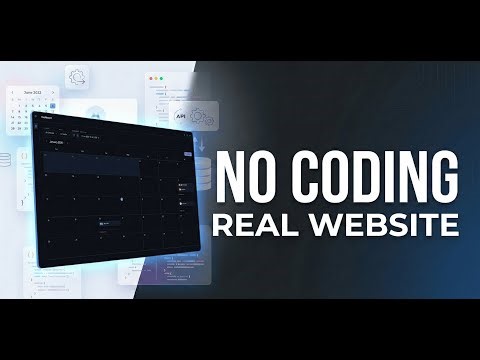 Full Stack Website in Minutes, No Programming Required
