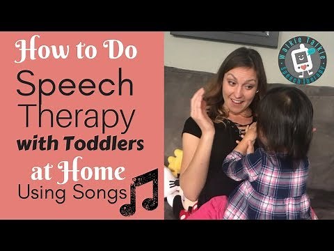 How to Do Speech Therapy with Toddlers at Home Using Songs
