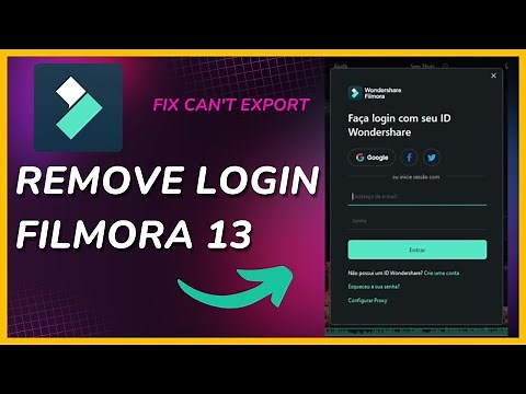 How to Fix login problem Filmora 13 issue - 2024