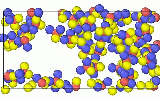 lammps：TIP5P水分子模拟