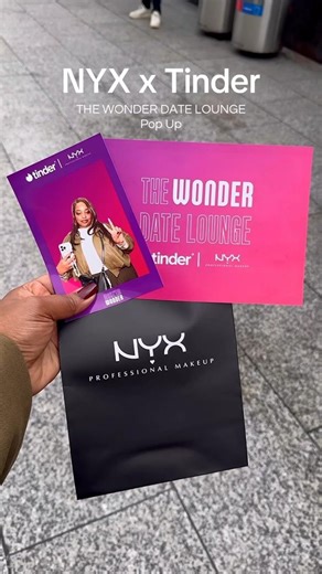 NYX x Tinder - The Wonder Date Lounge Pop Up! 💋