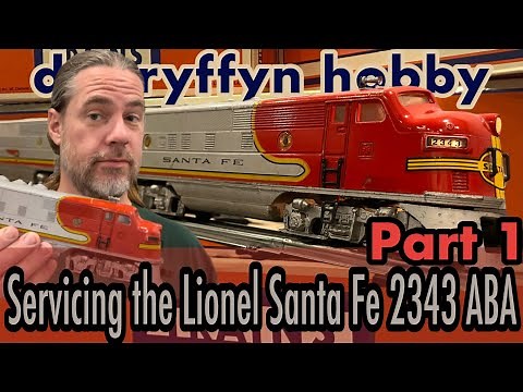 The 2343 Santa Fe F3 ABA set: Postwar Service Series: Part 1