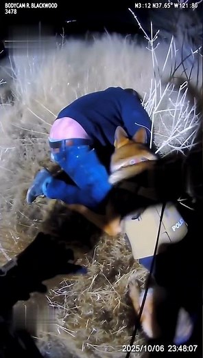 K9 Storm's Epic Takedown After High-Speed Chase! #K9Hero