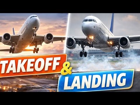 Amazing Airplane Takeoff & Landing Compilation | Pilot View & Runway Action