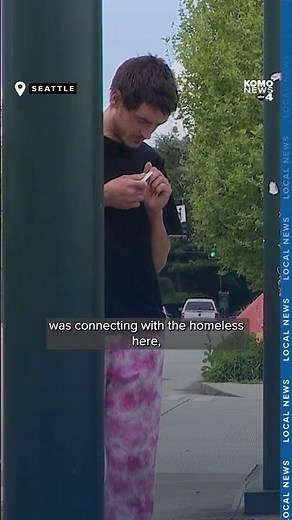 Encampment on sidewalk between South Lake Union and Seattle Center continues to grow