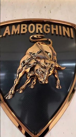 The Lamborghini Logo Like You’ve Never Seen Before!