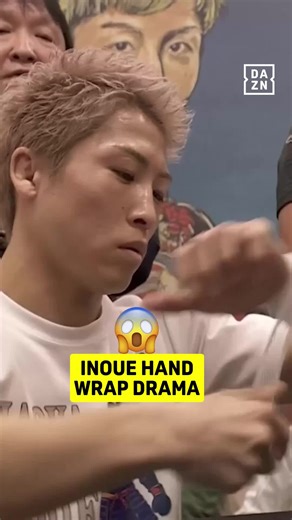 Naoya Inoue's Last-Minute Hand Wrap Challenge