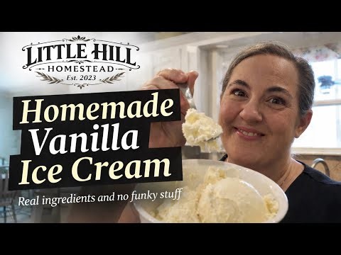 Creamy Vanilla Ice Cream From Scratch – So Simple!