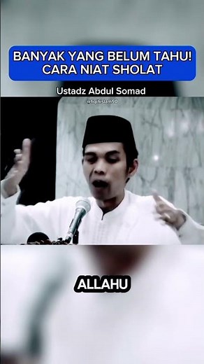 Many Don't Know This! How to Set the Intention for Prayer According to the Imams - UAS #shorts #p...