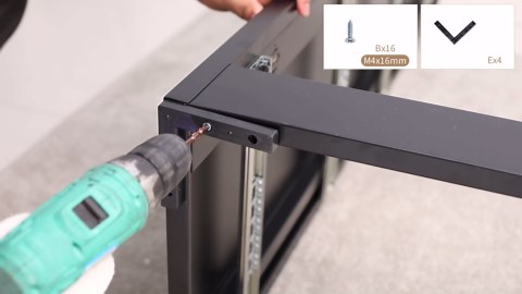 Lateral File Cabinet with Lock,4 Drawer Metal Filing Cabinets, Home Office Storage Cabinet for Hanging Files Letter/Legal/F4/A4 (Black)