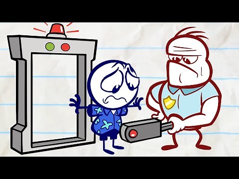 Pencilmate Takes a Vacation | Animated Cartoons Characters | Animated Short Films