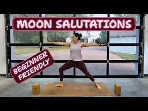Beginner Moon Salutations | 30-Minute Yoga Flow with Warrior I & II