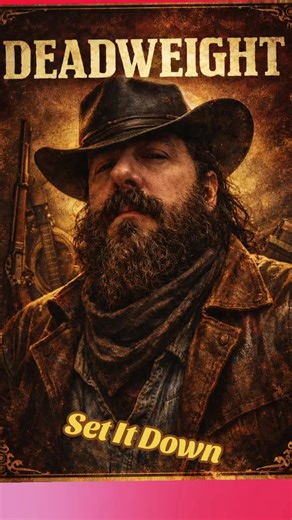 From the new album Deadweight. ⚖️ Nothing breaks. Nothing gets fixed. 🚬 You just stop holding what was killing you. 🖤 No closure. No reward. A classic song. Called SET IT DOWN. 🎸 #AfterHours #outlawcountry #music