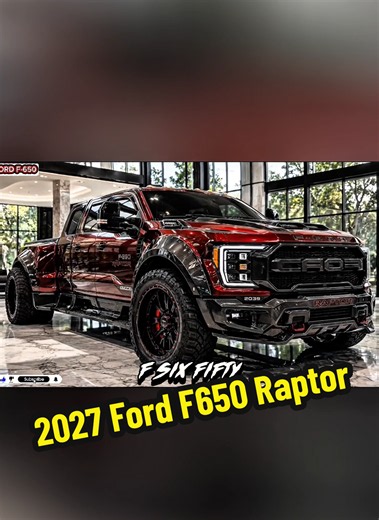 2027 Ford F650 Raptor #raptor #fordtruck #pickuptruck #superduty #trucksoftiktok