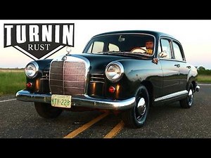 Abandoned 1960 Mercedes Benz Rescued at Car Auction | Amazing Transformation! | Turnin Rust