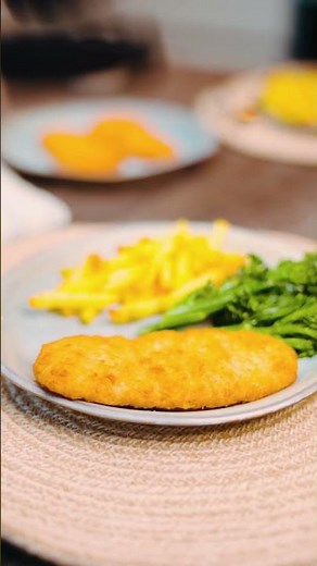 Air Fryer Breaded Cod & Green Isle Extra Crispy French Fries 🍽️✨