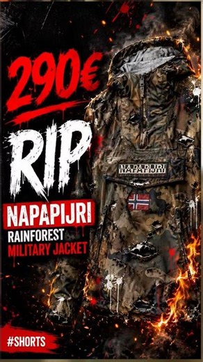 290€ NAPAPIJRI RAINFOREST — Paint & Destroy 🎨