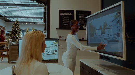 Frontgate brings visual designs to life with Samsung Interactive Displays - Samsung Business Insights