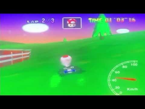 Mario Kart 64 - Yoshi Valley 3-Lap 1’39”55 NTSC