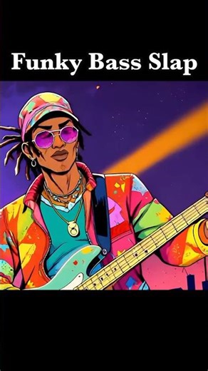 Funky Bass Slap②／Let’s feel the groove🎶🎸 #shorts #bass #slapbass #funkmusic