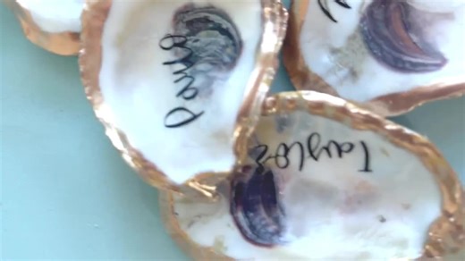 Oyster Shell Place Cards for Beach Wedding Table Decor Formal Event Seashell Party Favor for Luxury Wedding Table Setting Gifts Name Cards - Etsy