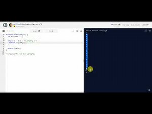 Javascript Challenges - Reverse a String in Javascript without using the reverse method!