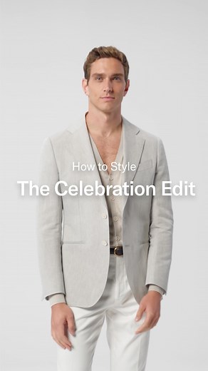Suitsupply on Instagram: "From weddings to special events, celebrate in style with the effortless versatility of our taupe linen-cotton suit. Styled by Suitsupply Style Director Marc—available now in-store and online. #suitsupply #findyourownperfectfit #mensfashion #suits"