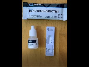 ABBOTT hiv test, showing how HIV test kit works