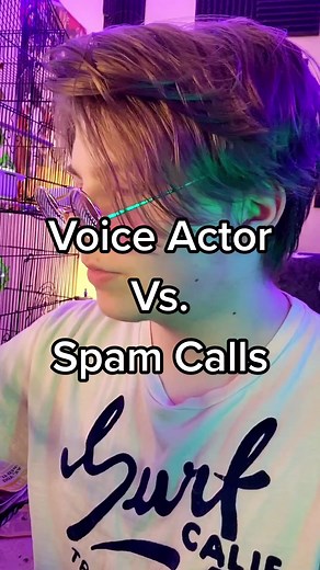 Voice Actor Vs. Spam Calls