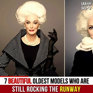308K views · 5.9K reactions | 7 Most Beautiful Oldest Models Who Are Still Rocking The Runway | Wow Story | Facebook