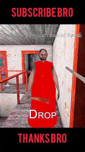 Granny Red House Mod #granny #gamehorror #slendrina #horrorgame #squidgame