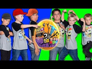 HobbyKids vs HobbyKids Evil Twins! Challenge Games Race to the Giant Egg - Videos For Kids