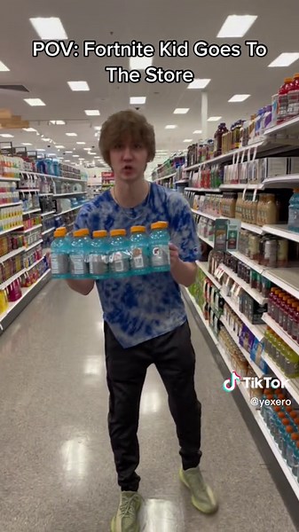 Fortnite Kid Gets 200 Pumped in Target - Funny Video
