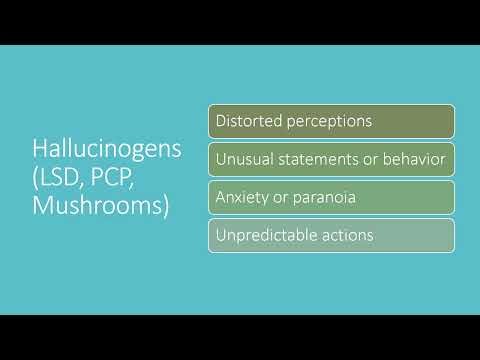 DOT Reasonable Suspicion Supervisor Training - Module 4 – Recognizing Drug Misuse