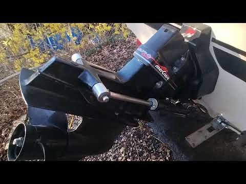 Mercruiser Alpha One outdrive won't go down. Easy fix