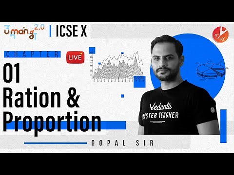 Ratio and Proportion L1 | Compound Ratios; Continued & Mean Proportion | ICSE Class 10 Maths Vedantu