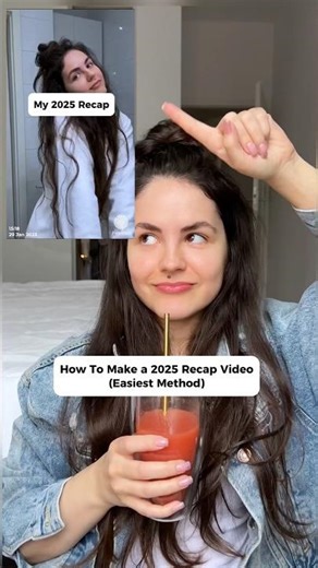 2025 Recap tutorial (Easiest Method) #2025recap #recap #tutorial #editrecap