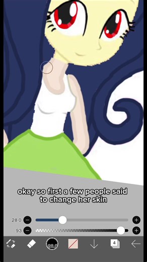 Fluttershy Art Creation in Ibis Paint