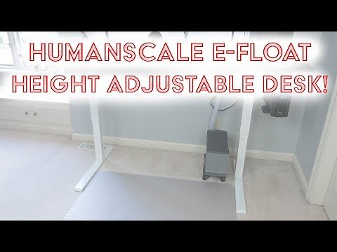 Humanscale eFloat Height Adjustable Desk!