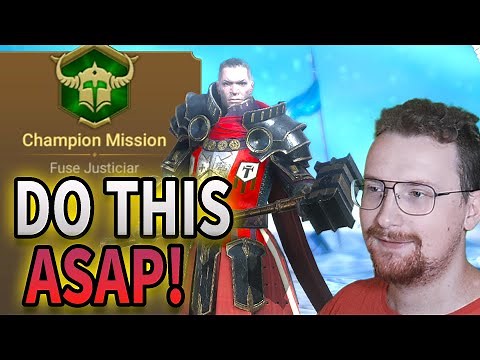 RAID Shadow Legends Fuse Justiciar Mission Guide - Do This ASAP!