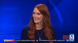 I was thrilled to be invited to chat about my show on KTLA! | Jennifer Marshall